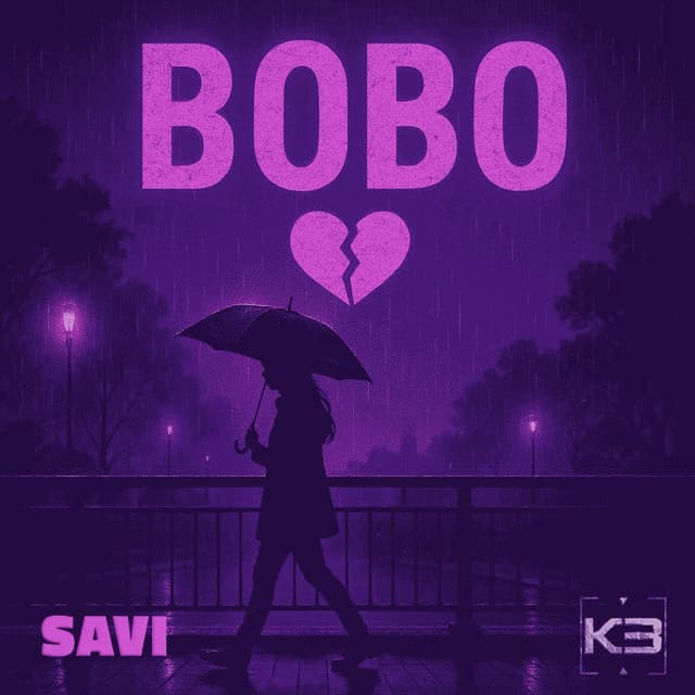 Portada del sencillo BOBO de KTR3 y SAVI.